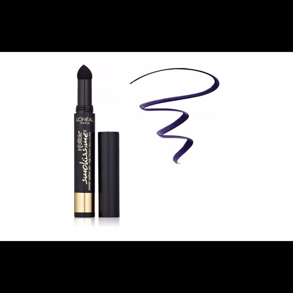 L'Oreal Makeup New Loreal Powder Eyeliner Pen Purple Smoke 74